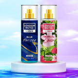London Notes Body Mist 250Ml Pack Of 2 , Tropical Love + Blue Horizon, 500Ml Eau De Toilette  –  500 Ml(For Men & Women)