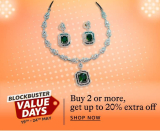 BLOCKBUSTER VALUE DAYS  📣 LAST 2 DAYS OF SALE💎 Gold & Diamond Jewellery Up to 30% Off💍 Buy 2 or more, Get up to 20% Extra off