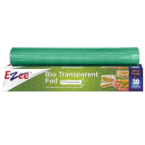 Ezee 30 Meters 12 Inches Cling Film Wrap Biodegradable Bpa Free | Multipurpose Food Wrapping Paper | Non-Stick Microwave Safe