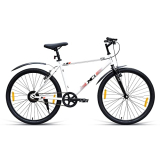Xci Epic 26T Single Speed Hybrid Bike – White