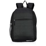 Amazon Basics 25 L 4 Compartment Laptop Backpack For Unisex | Spacious Front Pocket And Back Padding | For Travel, Outdoor, College | 33 L X 17 W X 44.5 H Cm | Black