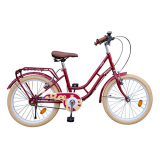 Beetle Vintage 20T Kids’ Bike, 12 Inch Frame, Maroon, Single Speed Steel Frame Bike With Retro Looks, Ideal For 6-10 Years Unisex, Height 3.5-4.5 Feet