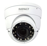 Impact By Honeywell 2Mp Dome Ahd Indoor Wired Cctv Camera I 1080P Real Time High Resolution I 2.8-12Mm Vari Focal Lens Up To 30M Ir Distance Isoft Osd Controller I Made In India I Metal Housing-White