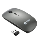 Zoook Blade Bold/Non-Rechargeable, 3Dpi/Plug & Play/Silent/Auto Sleep Wireless Optical Mouse