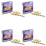 Ecolink Polycarbonate 25-Watt Led Strip Light Green (60 Leds, Pack Of 4), 10.9 Cm