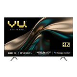Vu 126 Cm (50 Inches) Premium 4K Series Smart Android Led Tv 50Pm (Grey)