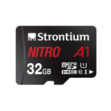 Strontium Nitro A1 32Gb Micro Sdhc Memory Card 100Mb/S A1 Uhs-I U1 Class 10 With High Speed Adapter For Smartphones Tablets Drones Action Cams