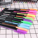 Glun 12Pcs Neon Color Set Neon Metallic Fluorescence Highlighter Pastel Gel Pen For Art Sketch Doodle Painting Drawing Kids Gift