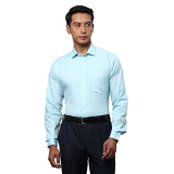 Park Avenue Men’S Slim Fit Shirt (Pmsx17137-P4_Medium Petrol