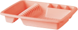 All Time Dish Drainer Dish Drainer Kitchen Rack(Plastic, Pink)