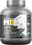 Muscleblaze Biozyme Iso-Zero, Low Carb, 100% Pure Isolate Whey Protein(2 Kg, Ice Cream Chocolate)