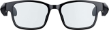 Razer Anzu Smart Glasses: Blue Light Filtering & Polarized Sunglass Lenses – Low Latency Audio – Built-In Mic & Speakers – Touch & Voice Assistant Compatible – Rz82-03630200-R3M1, Black