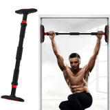 Lifelong Pull Up Bar For Home Workout, Pullup Bar At Home Without Screw Installation|Door Pull Up Bar With Adjustable Width|Chin Up Bar For Home, Size 65-95Cm Max User Weight 150Kg (Llpb02, Black)