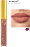 Blushis Non Transfer Smudge Proof Longlasting Sensational Liquid Matte Lipstick(Nude Myth, 6 Ml)