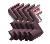 Amazara Baby Proofing Corner Guards I Pre-Taped Corner Protectors I Child Safety Edge Guards I 10 Pieces Brown