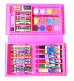 Toy Imagine 42 Pcs Color Set For Kids Color Pencil, Crayons, Water Color, Sketch Pens