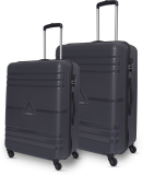 Aristocrat Airstop Cabin & Medium (Set Of 2) Periscope, Hardcase, 4 Wheels,7 Year Warranty Cabin & Check-In Set – 25 Inch