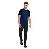 Ftx Men’S Cut & Sew Regular Fit T-Shirt (774-Po1_Dark Blue