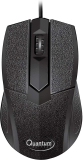 Quantum Qhm224D Wired Ambidextrous Optical Mouse(Usb 2.0, Black)