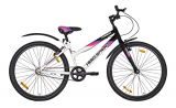 Hero Tomboy Hardtail Single Speed 26T Mountain Bike – White & Black, (Stom26Whbk03), Frame – 14.5 Inch Carbon Steel