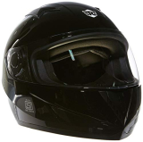 Royal Enfield Isi & Dot Certified Full Face Helmet With Clear Visor(Glossy Black-Size: M)