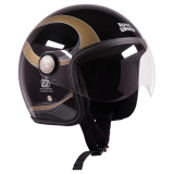 Royal Enfield Pe Astral Half Face Abst Id Abs Gl Gold Xl62 | Fit: Regular | Certification: Id | Material : Abs | Type: Half Face Eps Liner For Better Shock Absorption | Gender: Men’S