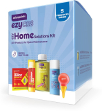 Asian Paints Ezycr8 Ezyhome Solutions Kit (Trugrip White Glue, Glue Stick, Loctite Quick Instant Fix, Metal Polish, Multi-Use Spray)(100 G)