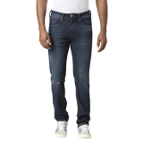 Pepe Jeans Men Mid Rise Slim Fit Jeans,Blue,38