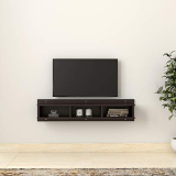 Amazon Brand – Solimo Catmint Engineered Wood Wall Mounted Tv/Entertainment Unit (Wenge)