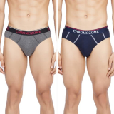Chromozome Cotton Men Brief Cz 309 (Pack Of 2) M Multi 8