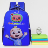 Plexy Cocomelon Durable Waterproof Schoolbag For Nursery (Lkg/Ukg/1St Std) Waterproof School Bag(Dark Blue, 25 L)