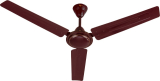 Syska Supermax 1 Star 1200 Mm Silent Operation 3 Blade Ceiling Fan(Brown, Pack Of 1)