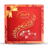 Lindt Lindor Milk Cornet Chocolate Festive Gift Pack -100Gm (8 Cornet Balls)