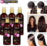 Phillauri Onion Oil For Hair Regrowth Aryuvedic Hair Oil (Pack 5) Hair Oil(300 Ml)