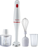 Lifelong Llhbz03 Regalia Plus With Blender, Chopper, Whisker And Beaker 300 W Hand Blender(White)