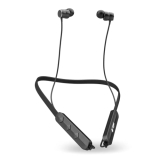 Aroma® Nb128 Ruby Bluetooth Wireless In Ear Neckband With Long Lasting Playtime 24 Hrs, Smart Voice Assistant, Ultra Rich Bass, Bluetooth V5.0, Sweat & Splash Proof, Best For Gaming, Running (Black)