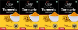 Suraj Masala Turmeric Spices Powder, Haldi Powder, Home Made Spices,100Gm Pack Of 4