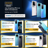 🌟 iQOO Quest Days – Live till 30th May– Jaw dropping offers on iQOO Smartphones– Savings up to Rs 20,000– Up to Rs 5,000 Instant Discount on HDFC Bank Credit Card & EMI Transaction👉