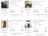 Furniture at ₹999 | Today 6 pm to MidnightCervus Coffee Table in Wenge Finish worth INR 4999 at ₹999 Hayao Writing Table in Wenge Finish worth INR 6999 at ₹999Electra End Table in Choco Walnut Finish worth INR 2003 at ₹999Ryoko Bedside Table in Vintage Oak Finish with Drawer worth INR 5499 at ₹999Amber Fabric Open Shoe Rack in Grey Finish worth INR 5400 at ₹999Hayao 3 Tier Book Shelf in Wenge Finish worth INR 4499 at ₹999