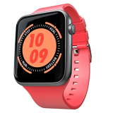 Fire-Boltt Ring Bluetooth Calling Smartwatch With Spo2 & 1.7” Metal Body With Blood Oxygen Monitoring, Continuous Heart Rate, Full Touch & Multiple Watch Faces (Red)