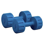Protoner Pair Of 5Kg Each Pvc Dumbbells Set