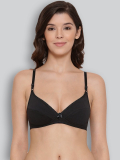 Lyra By Lux Lyra Lyra 501 Women Plunge Non Padded Bra(Black)