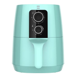 Inalsa Mellerware Air Fryer 4L Mwaf 02-1400W With Smart Rapid Air Technology|Timer Selection And Fully Adjustable Temperature Control, (Teal), Medium (Mwaf 02-Manual)