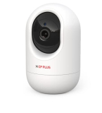 Cp Plus 3 Mp Full Hd Wi-Fi Pt Security Video Camera | 360°View With Motion Detection | Night Vision | Two Way Talk | Supports Alexa & Ok Google | 15 Mtr, White – Cp-E34A