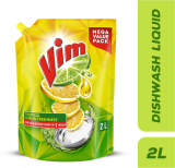 Vim Power Dish Cleaning Gel(Lemon, 2 L)