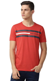 Van Heusen Men’S Solid Regular T-Shirt (Vskcurgbz64868_Multicolor 8 M)