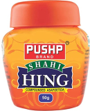 Pushp Brand Asafoetida Hing Jar (50 Gm)