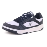 Sparx Casual Shoe Sm-963 White Black For Men