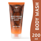Bombay Shaving Company Moisturising Face & Body Wash With Gentle, Rich And Healing Shea Butter For Dry Skin – 200 Ml