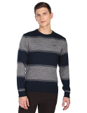 Arrow Sports Men’S Cotton Casual Sweater (Asaeosw4308_Medium Blue